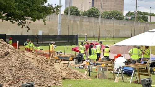 Crews start excavating possible Tulsa Race Massacre victims