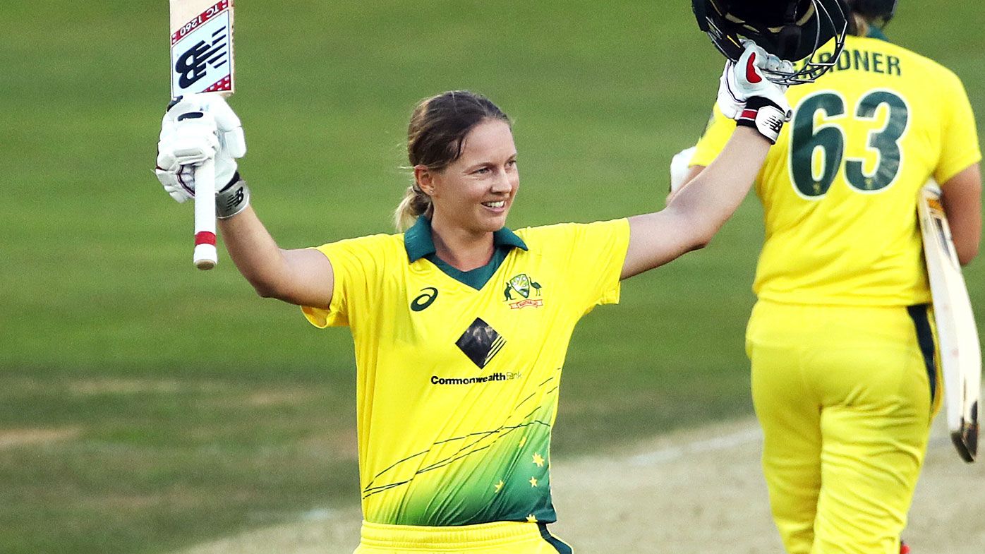 Australia wins Women's Ashes in England as skipper Meg Lanning smashes world record