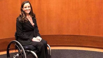 Kelley Simoneaux claims she was refused an Uber ride because of her wheelchair