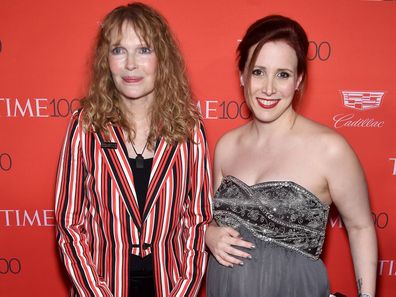 Mia and Dylan Farrow