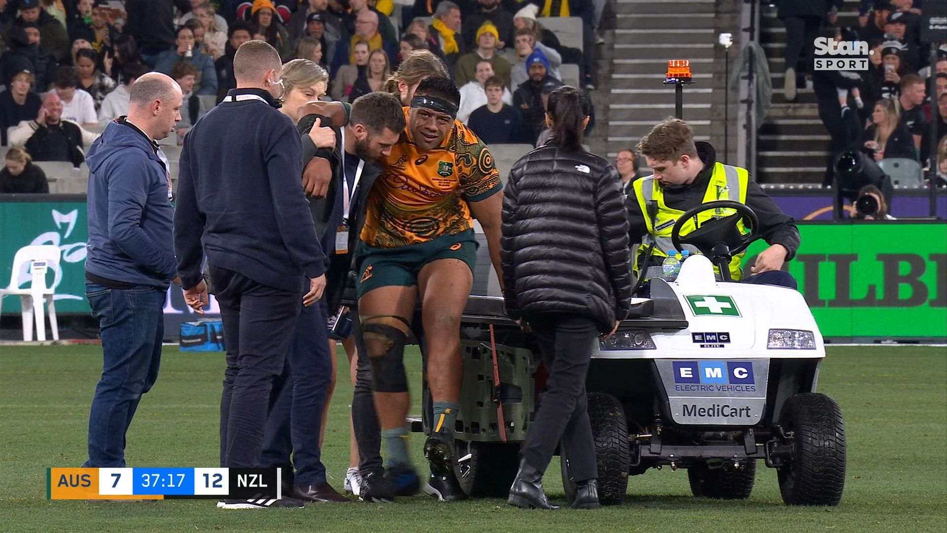 'Horrible scenes' in wild Bledisloe Cup clash, Wallabies captain in doubt for Rugby World Cup