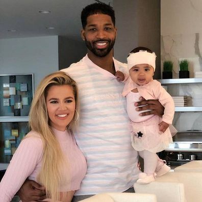 Khloé Kardashian, Tristan Thompson and True Thompson