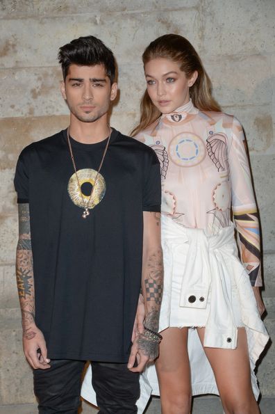 Zayn Malik, Gigi Hadid, Paris Fashion Week, 2016