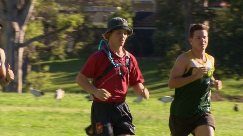 Mr McHugh is running 42 kilometres every day of November for men's mental health.