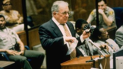 F Lee Bailey at O.J. Simpson trial