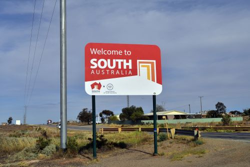 South Australia border