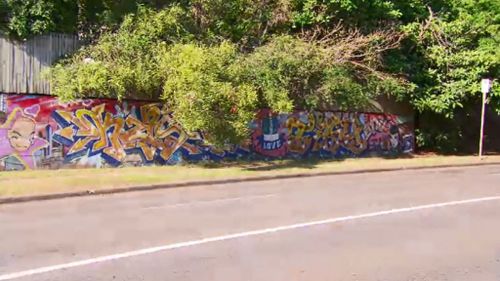 Vandalism at Newmarket Road. (9NEWS)