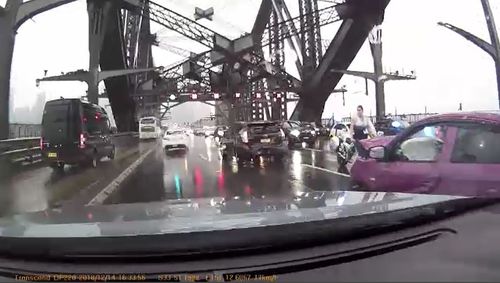 Sydney Harbour Bridge crash