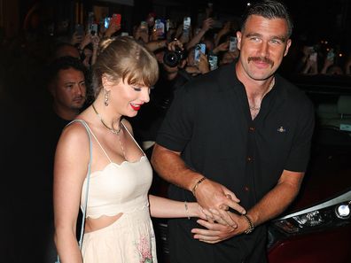 Taylor Swift and Travis Kelce 