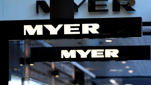 Myer has its annual strategy day today where it will update investors on its five-year plan and possibly revise its targets. (AAP)