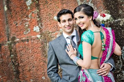 My wedding day: Bride Dyasmin Dream Sandhu wears three  dresses 