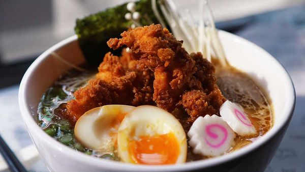 Butter's fried chicken ramen