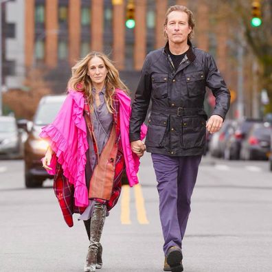 Sarah Jessica Parker and John Corbett 