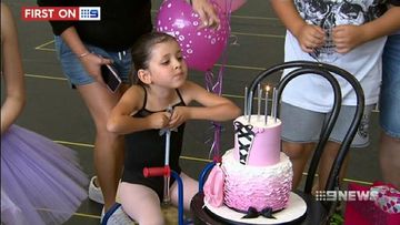 VIDEO: Dreams come true for aspiring ballerina with chronic illness