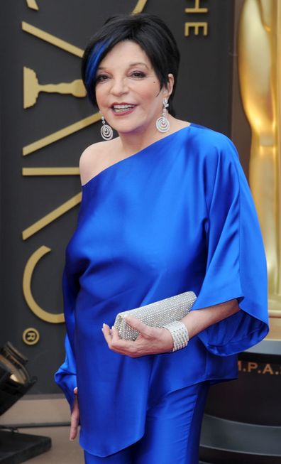Liza Minnelli at the Oscars 2014.