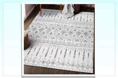 9PR: ReaLife Machine Washable Rug, Moroccan Ivory