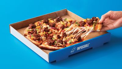 Domino's launches Impossible pizza.
