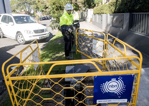 The NBN is continuing its long roll out across Australia. Picture: AAP