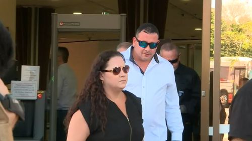Phillip O'Shea was today found guilty of assaulting police, resisting arrest and ice possession. Picture: 9NEWS