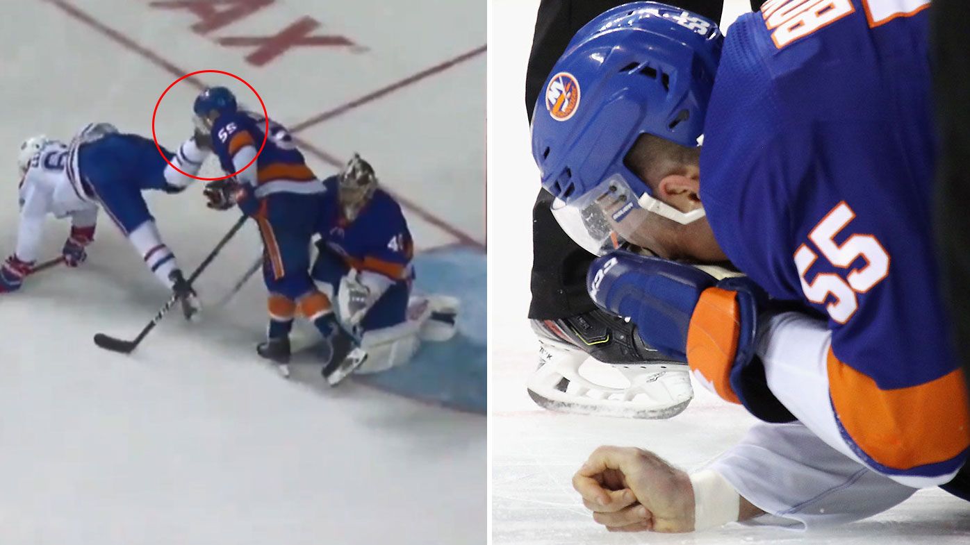 NHL veteran left needing 90 stitches after suffering brutal cut from skate blade