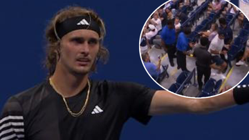 Alexander Zverev orders a spectator be ejected after calling out a racist taunt. 