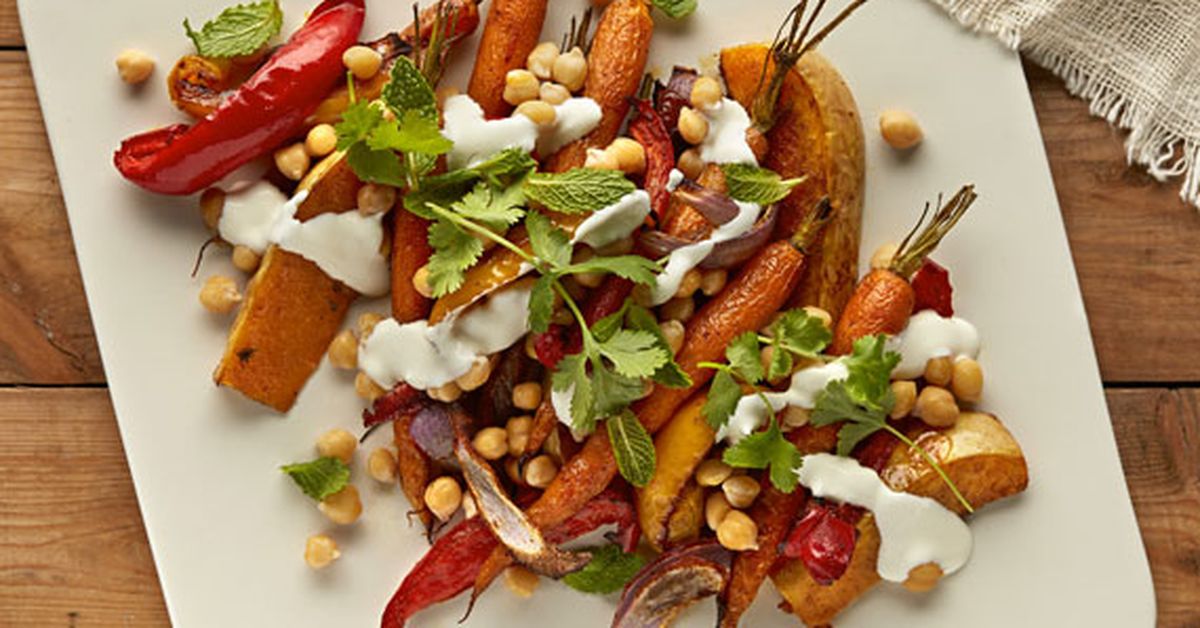 Moroccan chickpea salad - 9Kitchen