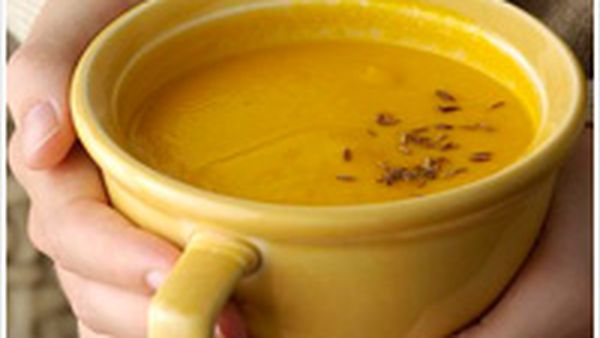 Carrot and cumin soup