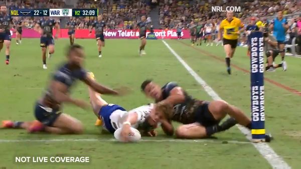 NRL 2021: Monster Valentine Holmes field goal seals victory for North  Queensland Cowboys against Warriors