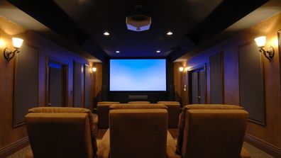 High-end home theater room