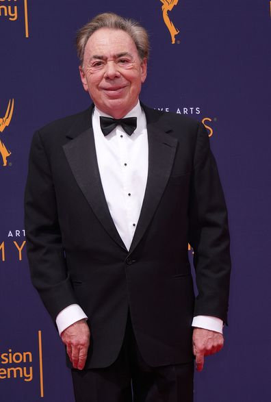 Andrew Lloyd Webber, 2018 Creative Arts Emmy Awards, Microsoft Theater, September 9, 2018, Los Angeles, California