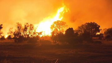 Fires burn in Perth&#x27;s northern suburbs.