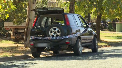 Emergency services were called to a home in Corowa around midday yesterday. (9NEWS)