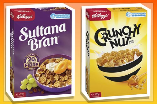 Kellogg's Crunchy Nut Cornflakes Breakfast Cereal 380g, Pantry