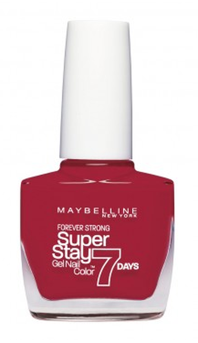 <a href="https://www.priceline.com.au/maybelline-superstay-7-day-gel-nail-color-10-ml" target="_blank">Maybelline SuperStay 7 Day Gel Nail in Deep Red, $7.95</a>