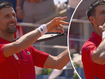 Djokovic defeats Nadal before violin act, blowing kiss to crowd