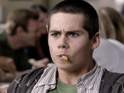 Stiles Stilinski played by Dylan O'Brien in MTV's Teen Wolf.