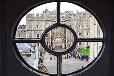 This Airbnb property is 75 yards from Windsor Castle, where the Royal wedding is held