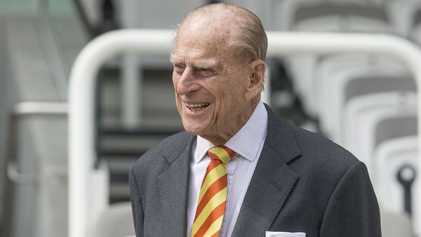 Prince Philip at Lord's Cricket Ground. (AAP)