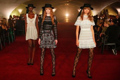 The love affair with lace continues. Myer Autumn/Winter 2017.