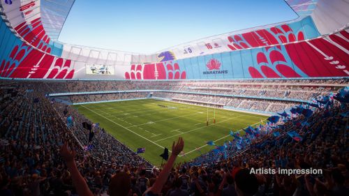 The NSW Waratahs will also play out of the new Allianz Stadium.