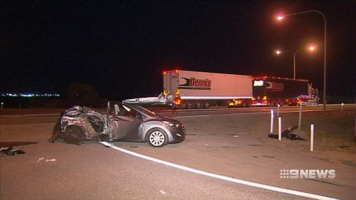 The crash near Port Pirie killed Jamie Dumbleton and injured two passengers. (9NEWS)