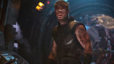 Chris Hemsworth as Thor in Avengers: Endgame.