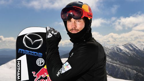 Australian snowboarder Alex "Chumpy" Pullin, pictured in 2017 at Mount Hotham.