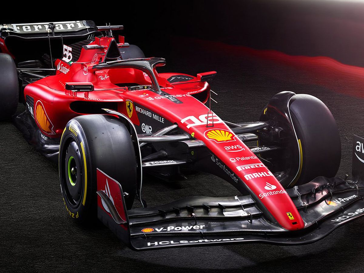 F1 news 2023  New Ferrari F1 car to run banned Mercedes front