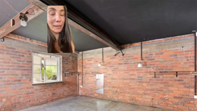 Studio basement rental viral TikTok Hamilton Brisbane Queensland Domain 