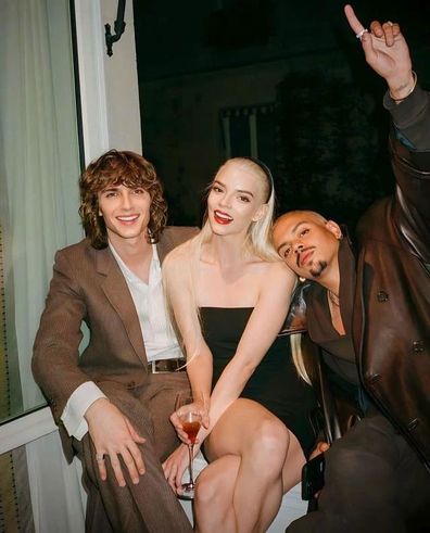 Anya Taylor Joy and Malcolm McRae at Paris Fashion Week 2023