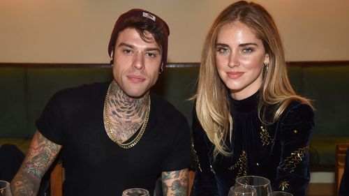 Fedez, pictured with wife Chiara Ferragni, has alleged that a TV executive asked him to omit the names of politicians he planned to criticise during his concert performance.