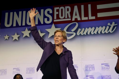 Democratic presidential candidate Sen. Elizabeth Warren is 70-years-old - The same age President Trump was when he won the 2016 election.