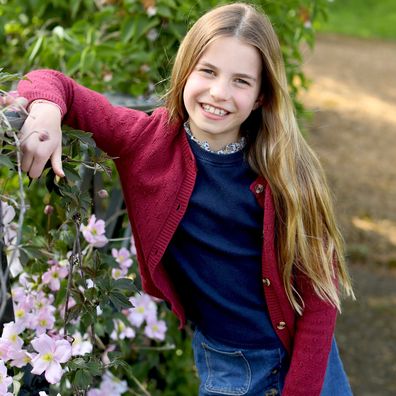 Princess Charlotte poses for Princess of Wales in ninth birthday portrait