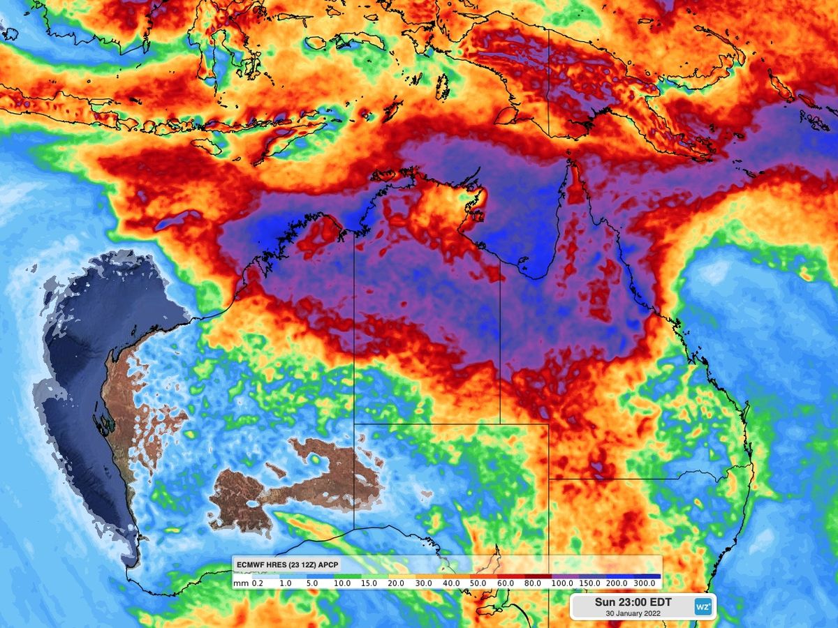 Australia Weather Forecast Monsoon Trough Deepening Will Bring Heavy Rain And Storms